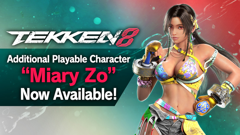 Additional Playable Character “Miary Zo” Now Available!