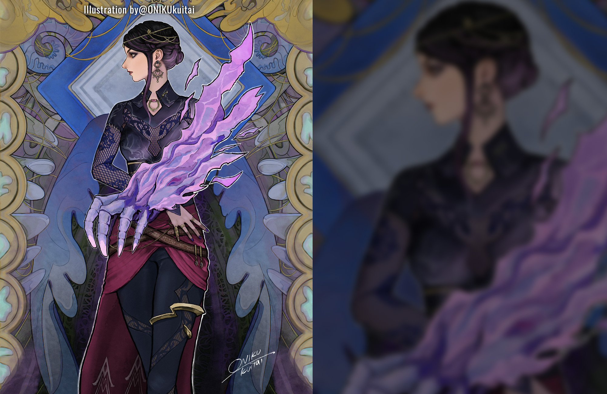 Illustration@ONIKUkuitai