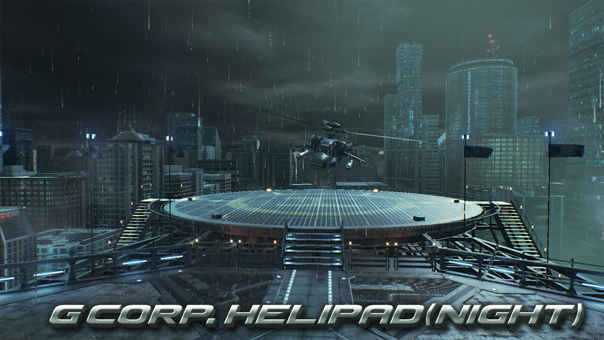 G CORP HELIPAD(NIGHT)