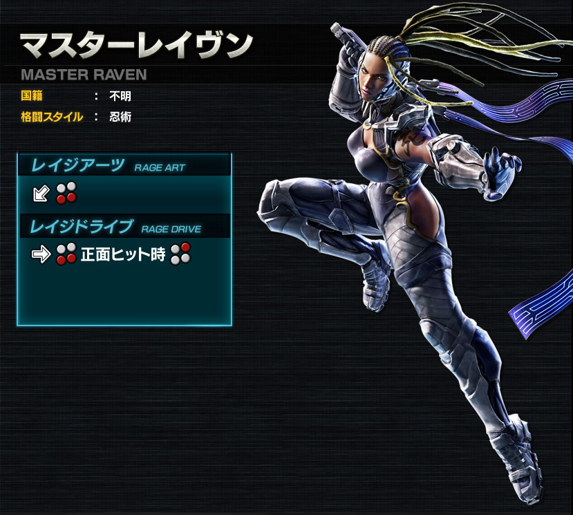 Fated Raven TEKKEN OFFICIAL :: TEKKEN 7 FATED RETRIBUTION